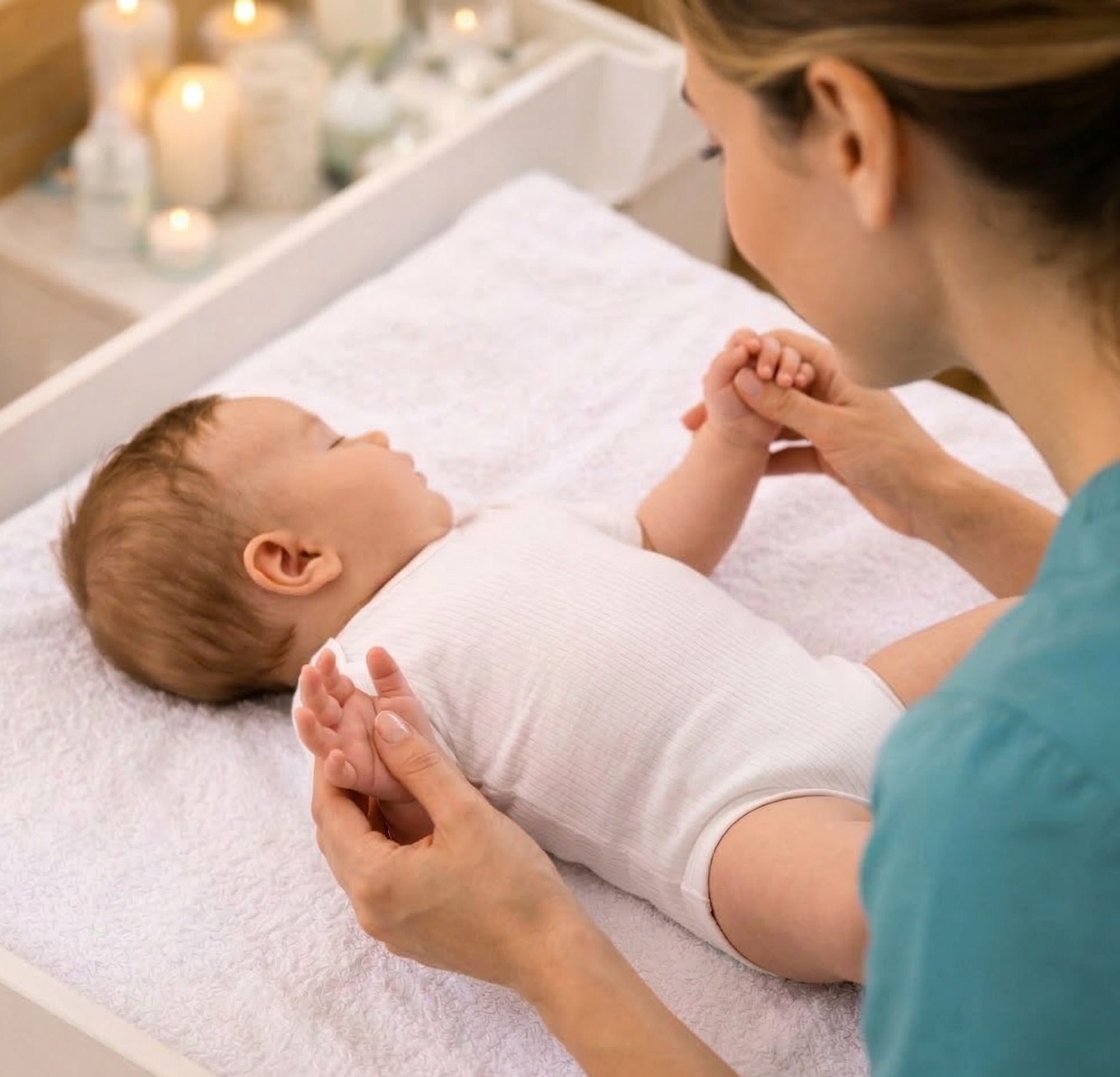 Cuidados ao bebé em casa Amor e Cuidado